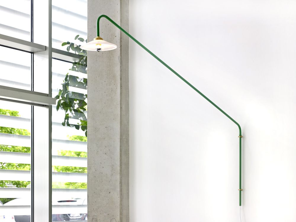 hanging lamp n°1 in black, blue, green of curry