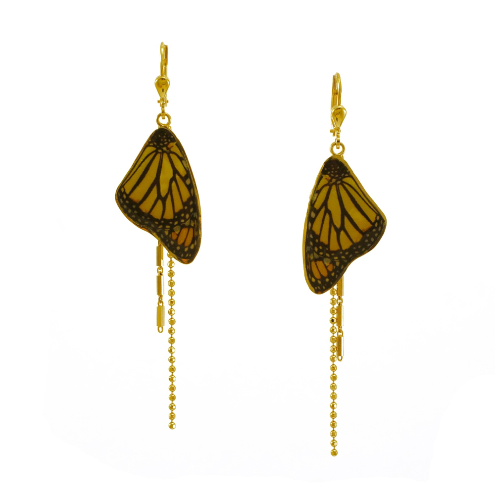 earrings monarch - gold by atelier 11