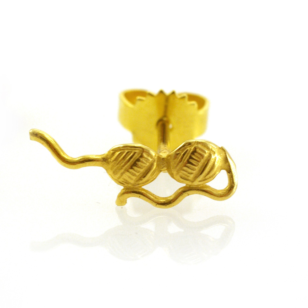 oorbel earrings bikini - gold 