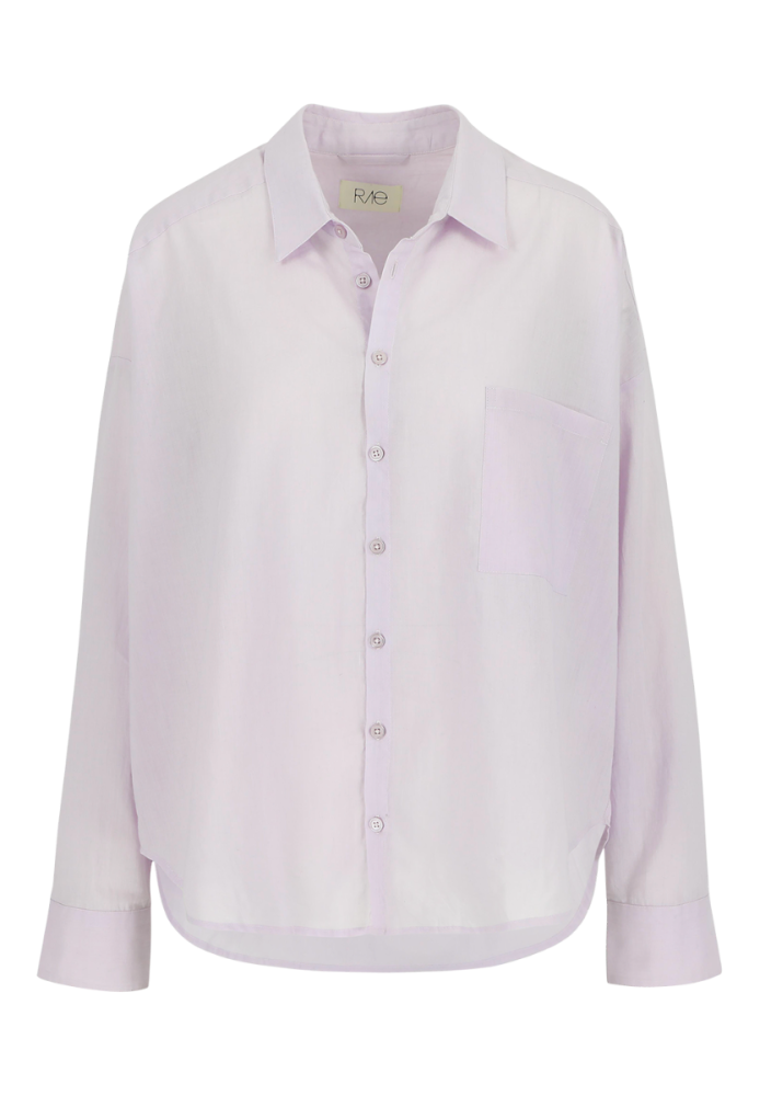 shop nu blouse eddy lilac van rae bij ik koop Belgisch conceptstore 'les belges', ruimste aanbod van Belgische damesmode