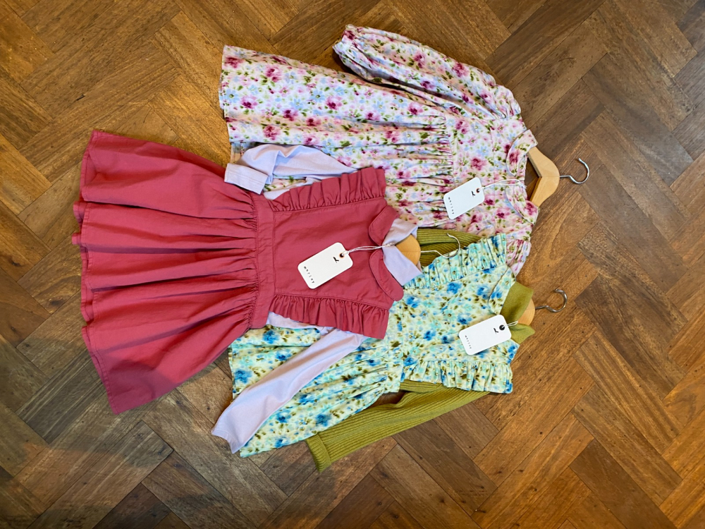 shop nu jurk thelma violet van morley bij ik koop Belgisch conceptstore 'les belges', ruimste aanbod van Belgische kindermode