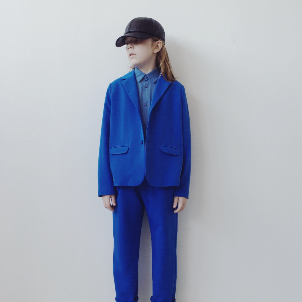 broek suit blue 