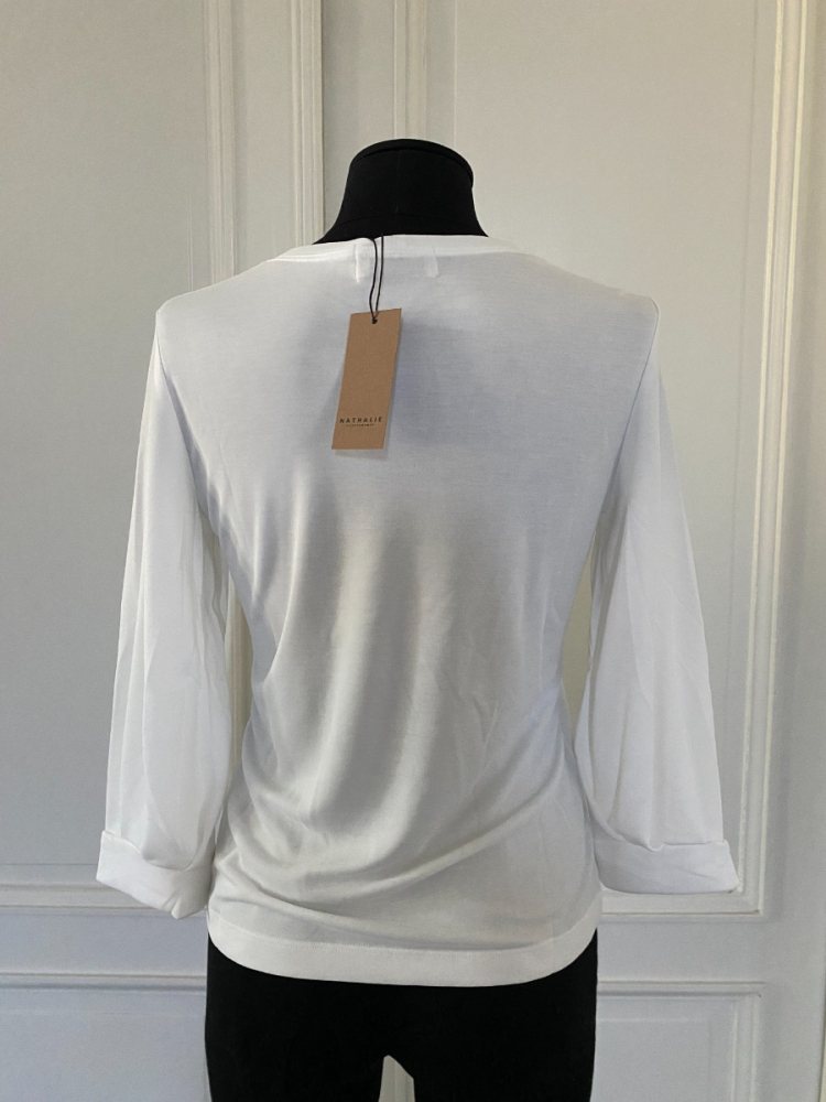 shop nu blouse alice white van nathalie vleeschouwer bij ik koop Belgisch conceptstore 'les belges', ruimste aanbod van Belgische damesmode en kindermode