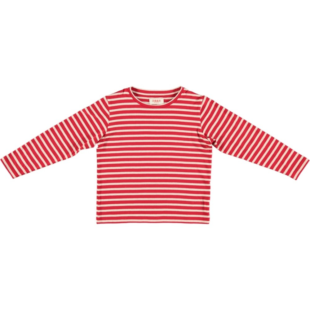 t-shirt judd  red stripe maan