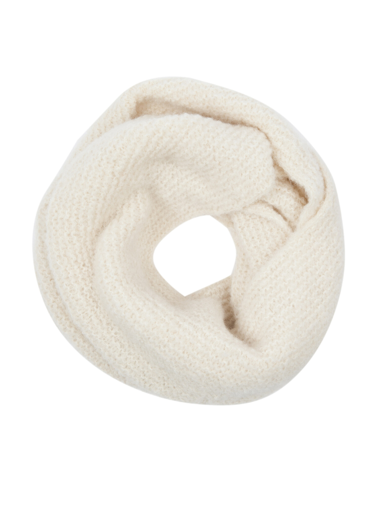 scarf mini maria collar off white LN knits