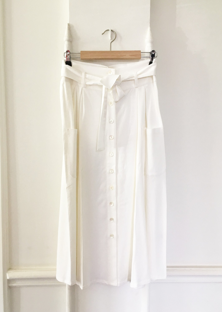 skirt elba white magdalena