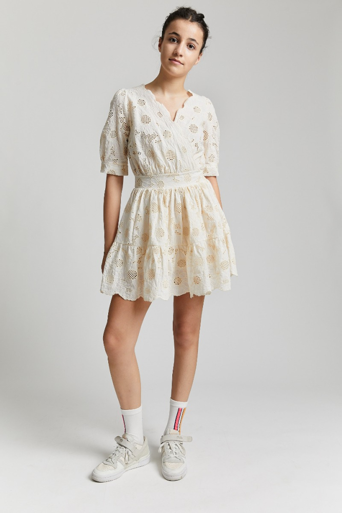 shop nu jurk niagara off white van indee bij ik koop Belgisch conceptstore 'les belges', ruimste aanbod van Belgische damesmode en kindermode