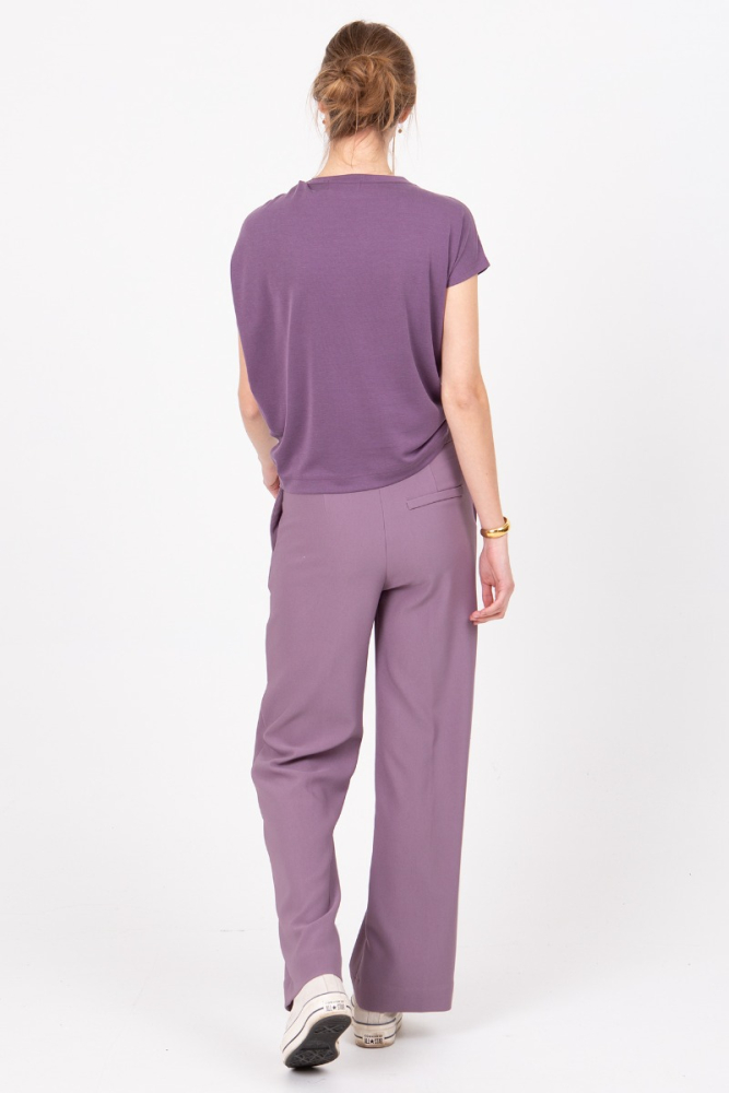 shop nu blouse zano purple van nathalie vleeschouwer bij ik koop Belgisch conceptstore 'les belges', ruimste aanbod van Belgische damesmode en kindermode