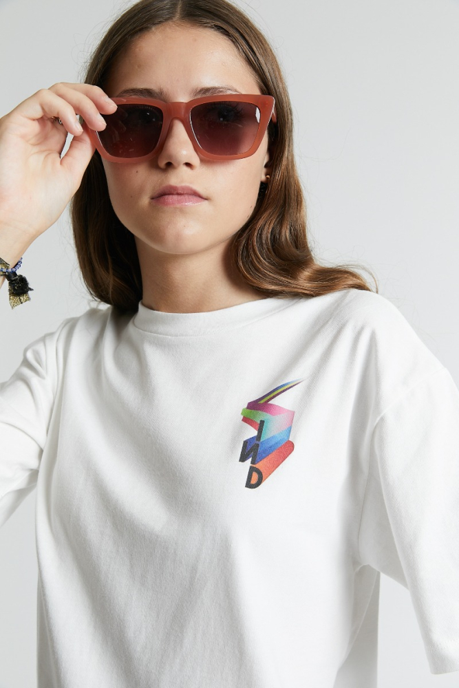shop nu t-shirt provence off white van indee bij ik koop Belgisch conceptstore 'les belges', ruimste aanbod van Belgische damesmode en kindermode