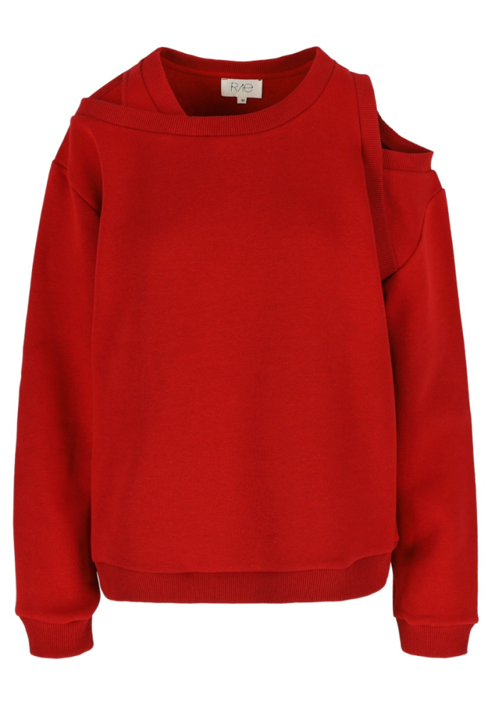 shop nu sweater chicago red van rae bij ik koop Belgisch conceptstore 'les belges', ruimste aanbod van Belgische damesmode