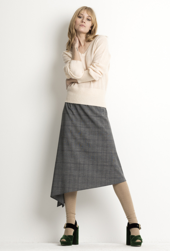 skirt abbot gris just in case
