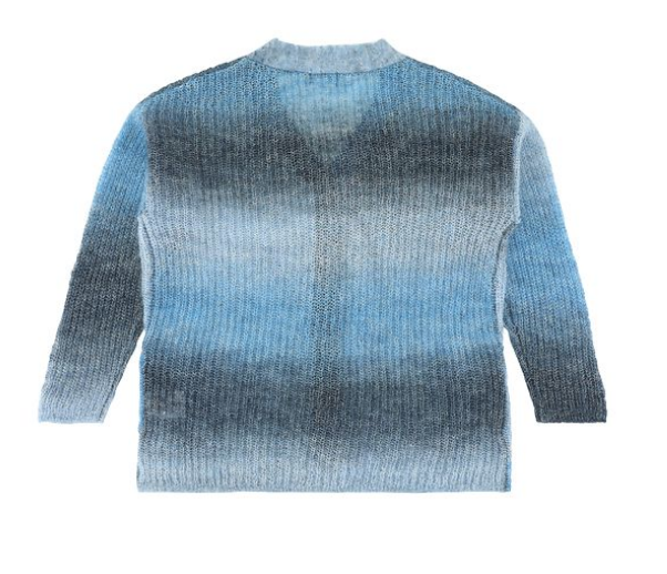 sweater ivory rainbow bleu by morley