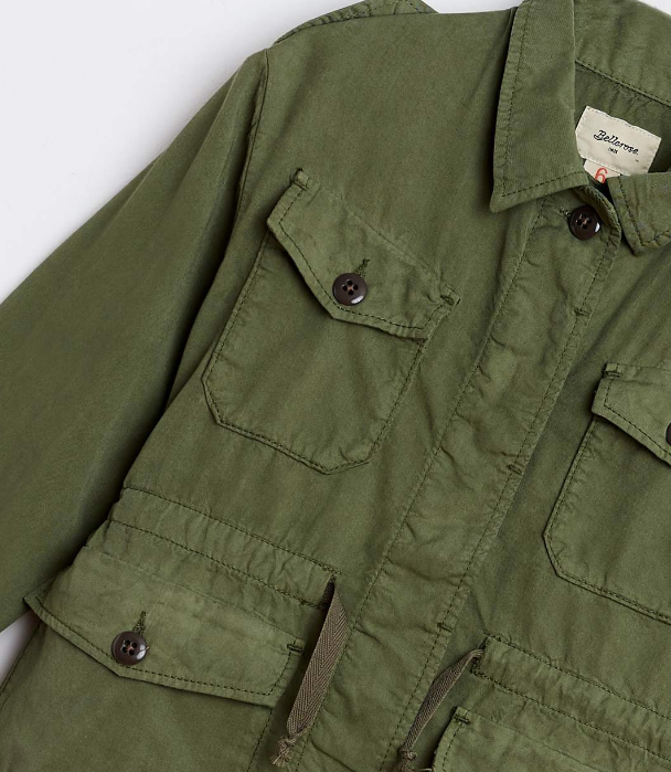 jacket patent  army bellerose