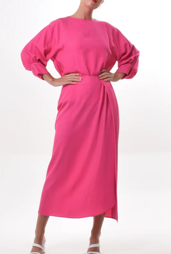shop nu blouse crazy pink van just in case bij ik koop Belgisch conceptstore 'les belges', ruimste aanbod van Belgische damesmode en kindermode
