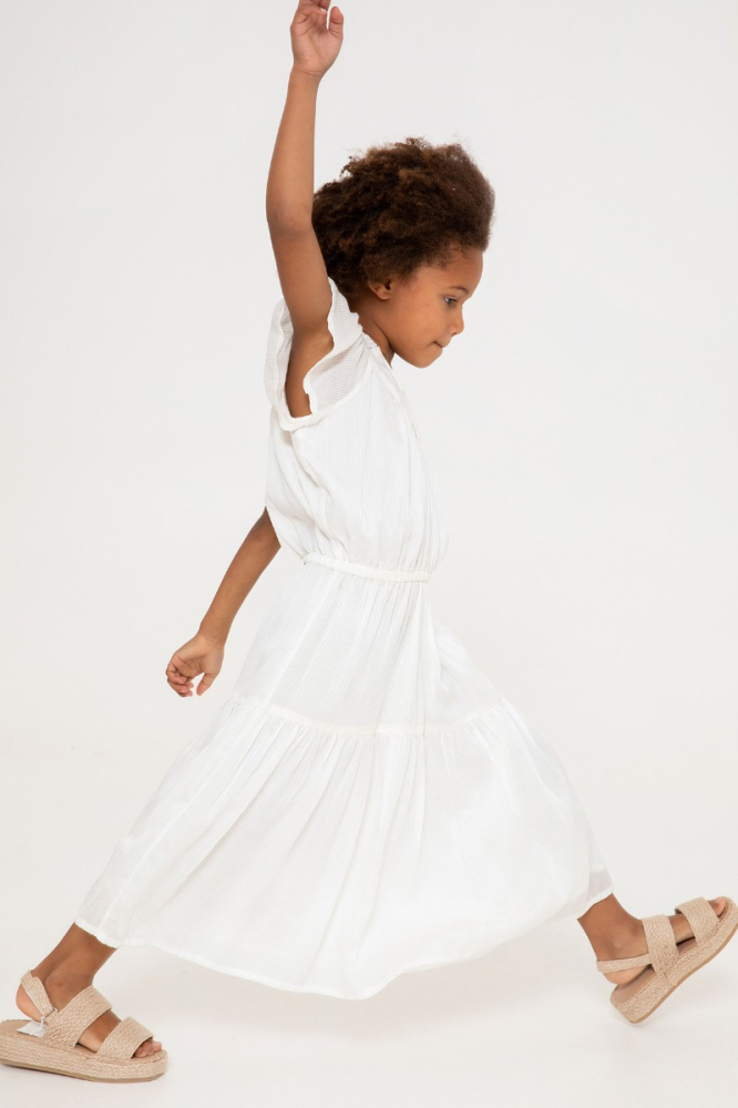 shop nu jurk ghana modrib white van simple kids bij ik koop Belgisch conceptstore 'les belges', ruimste aanbod van Belgische kindermode