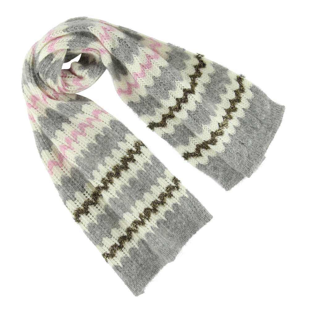 scarf tipo king3 grey by simple kids