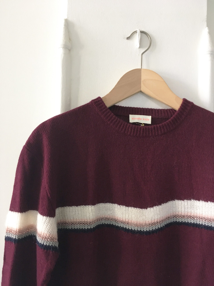 sweater dabih inspiratio marron simple kids