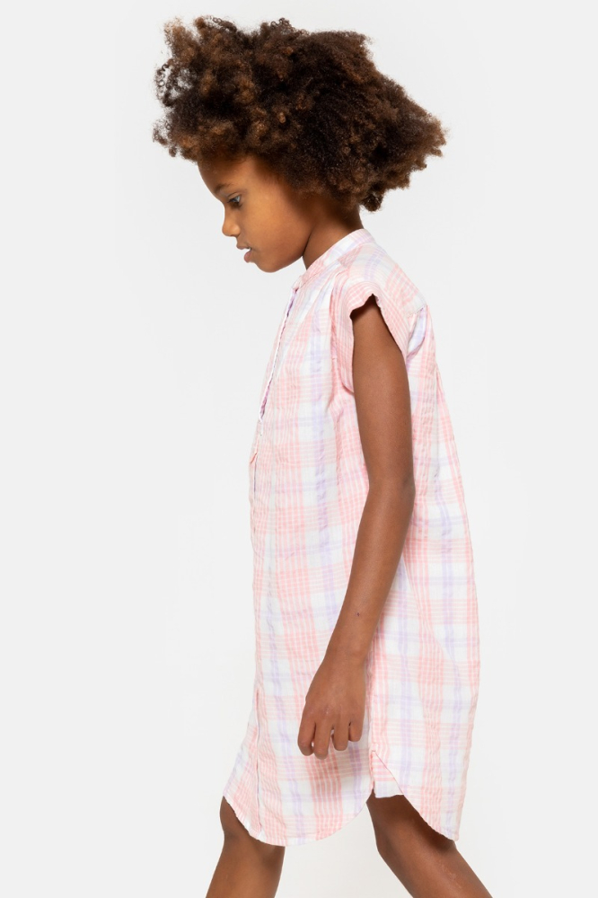 shop nu jurk roselle b pink van simple kids bij ik koop Belgisch conceptstore 'les belges', ruimste aanbod van Belgische kindermode
