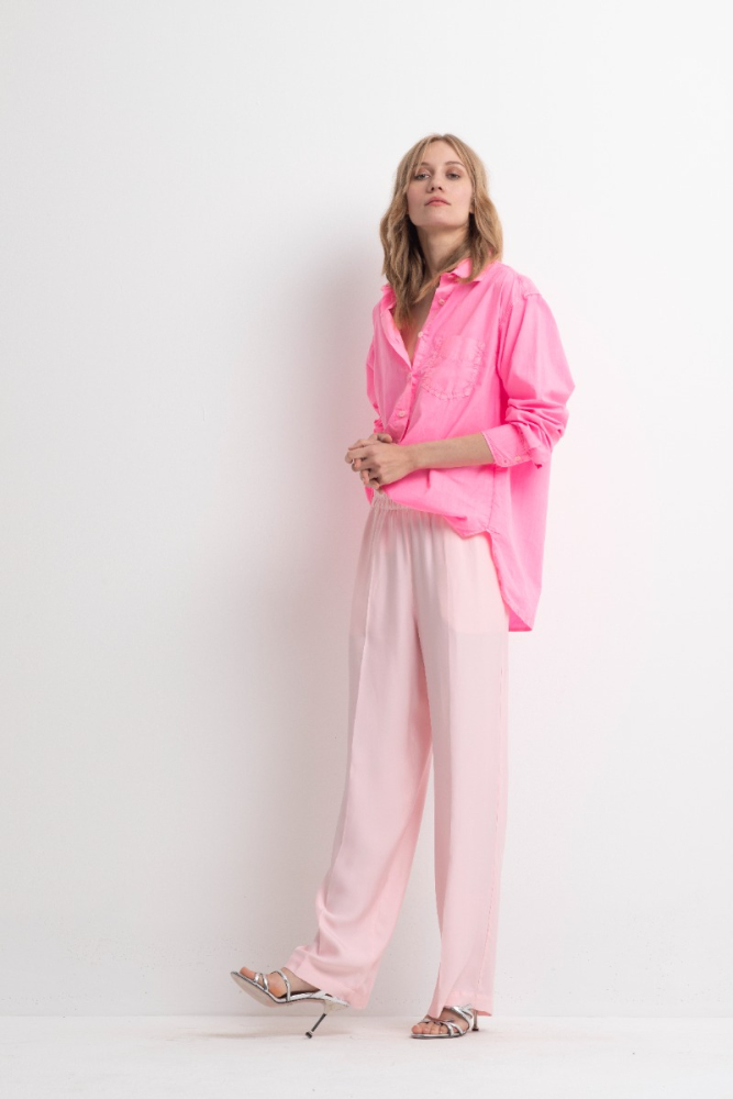 shop nu blouse sugar roze van just in case bij ik koop Belgisch conceptstore 'les belges', ruimste aanbod van Belgische damesmode en kindermode