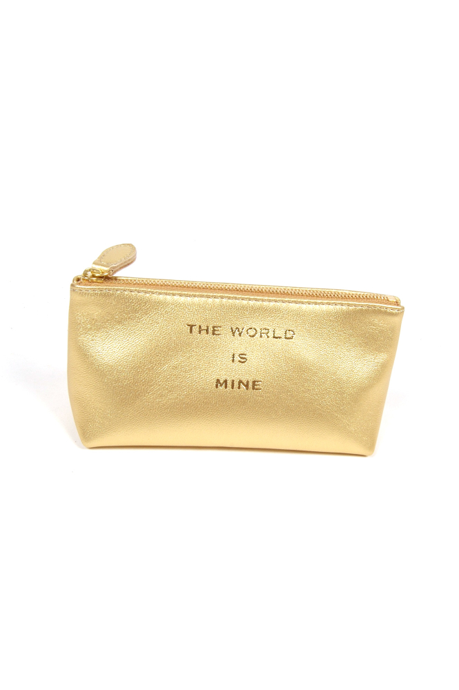 elisabeth purse gold 'world is mine' ,  VII by cecile de jaegher