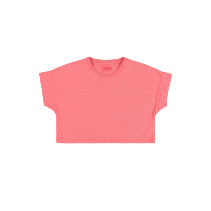 shop nu t-shirt belem corail van maan bij ik koop Belgisch conceptstore 'les belges', ruimste aanbod van Belgische damesmode en kindermode