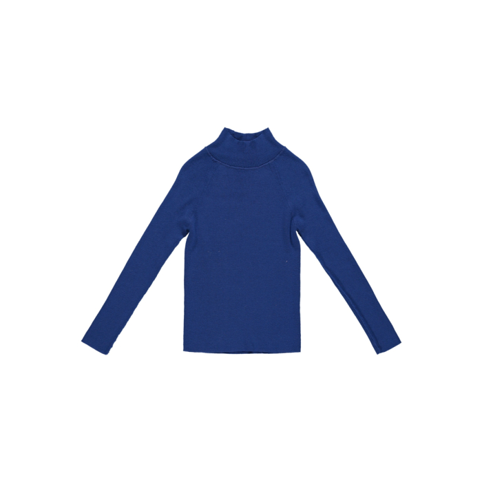 shop nu trui cia blauw van maan bij ik koop Belgisch conceptstore 'les belges', ruimste aanbod van Belgische kindermode