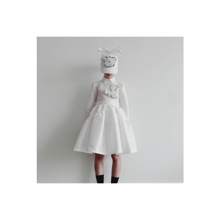 shop nu rok 3001 wit van caroline bosmans bij ik koop Belgisch conceptstore 'les belges', ruimste aanbod van Belgische damesmode en kindermode