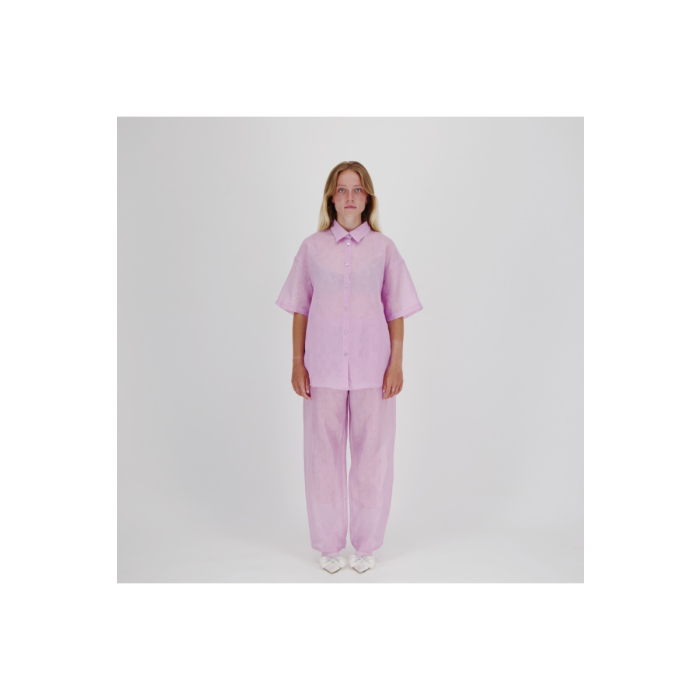 blouse lucid logo 1521 lilac van caroline bosmans