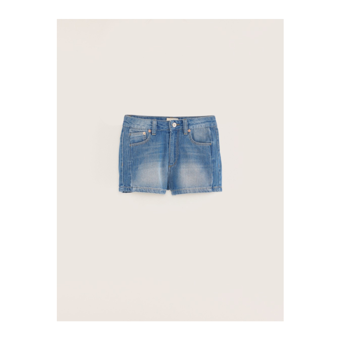 short pina mid blue bleach van bellerose